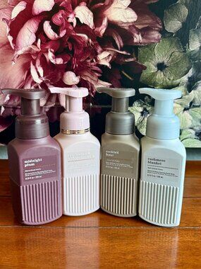 NEW 4-Pc Foaming Hand Soap Bath & Body Works
